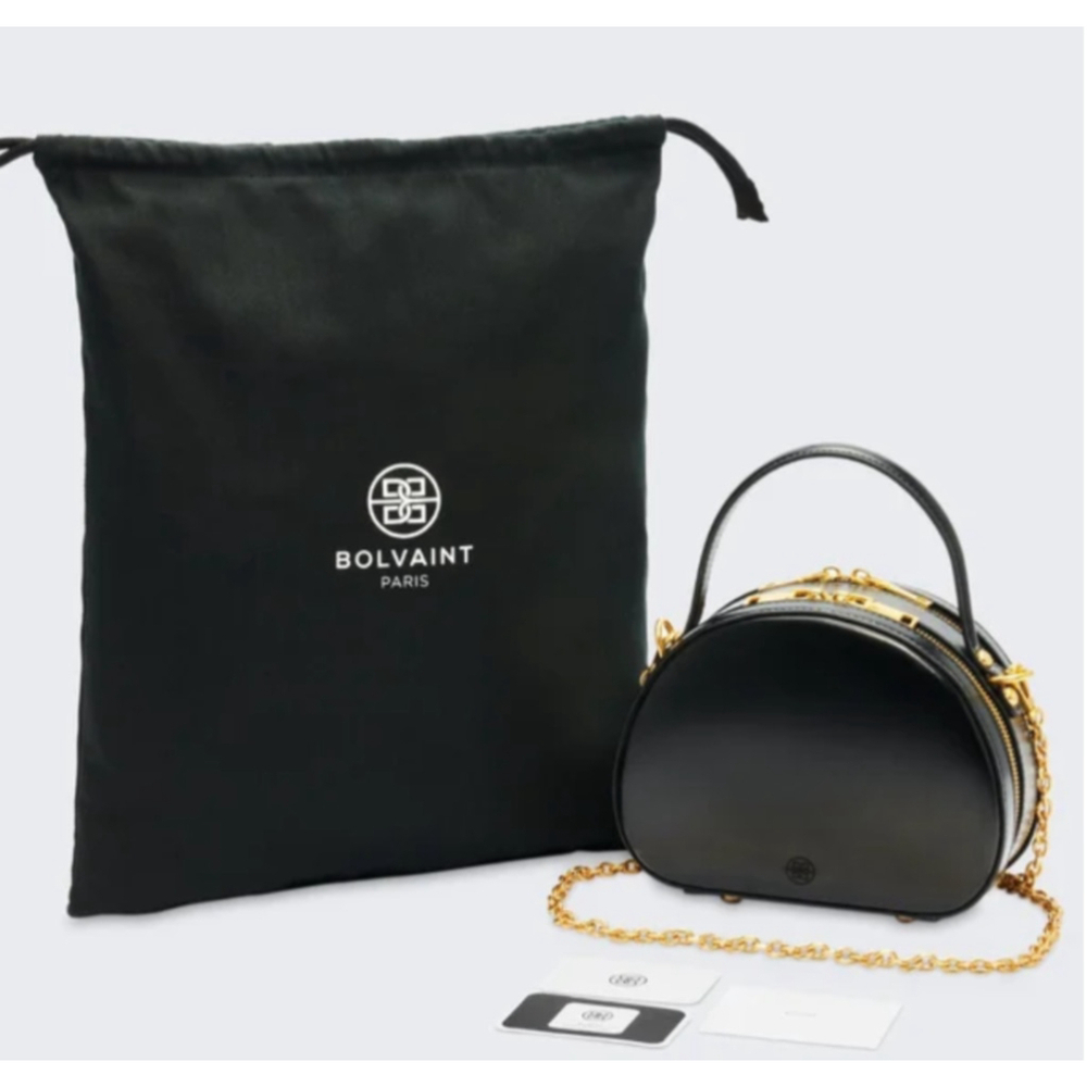 Bolvaint Small Black Purse Gold Chain Strap Shoulder Bag Kentucky Derby Style